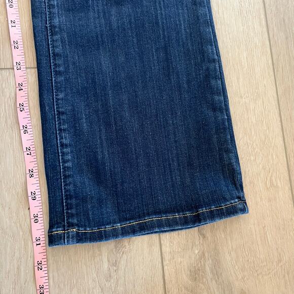 Judy Blue Women’s Pull On Dark Wash Boot Cut Jeans Sz 13/31 - Picture 5 of 9